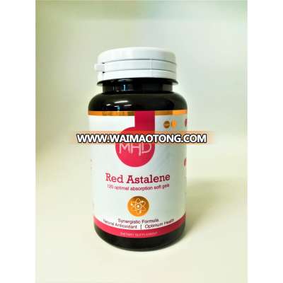 MHD: Red Astalene - Natural Antioxidant 120 Softgel Capsules